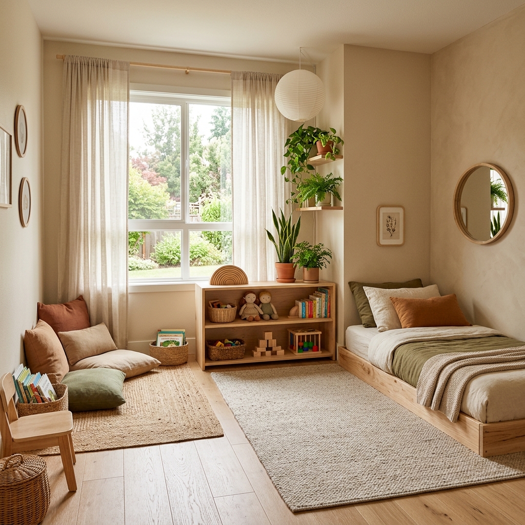 La Camera dei Bambini: Feng Shui e Montessori per uno Spazio che Cresce con Loro