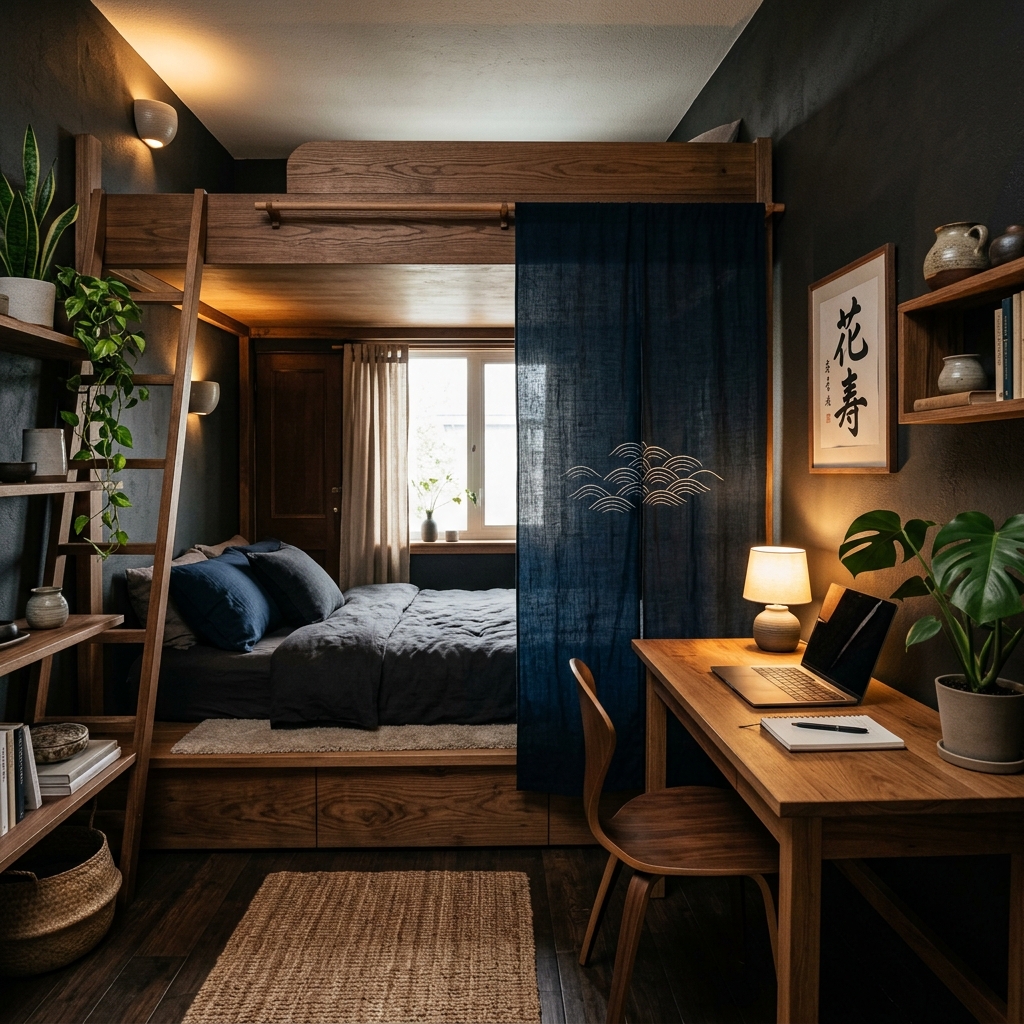 Letto e Scrivania in 12mq: La Soluzione Feng Shui Definitiva ai Problemi di Spazio