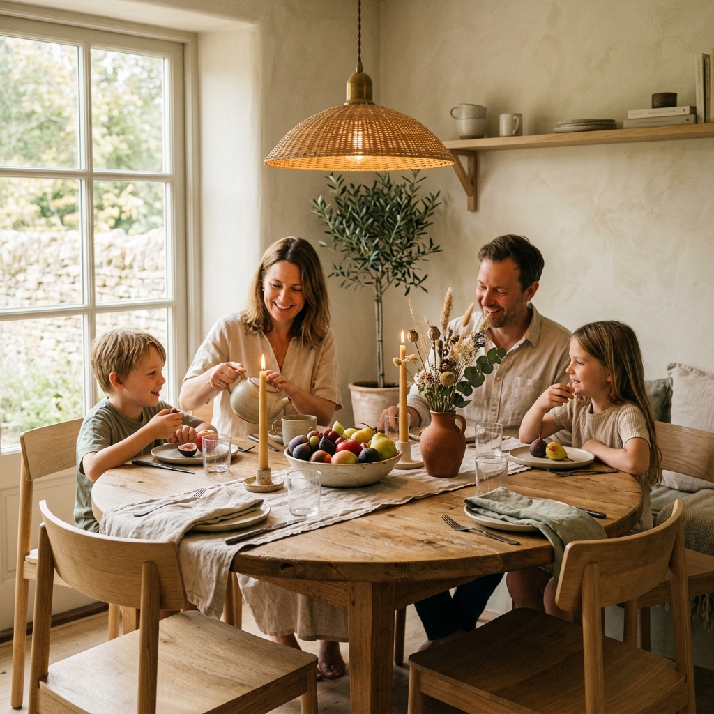 Il Tavolo da Pranzo nel Feng Shui: Centro della Famiglia e Attivatore di Abbondanza